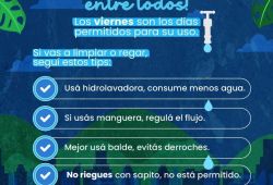 ¡CUIDEMOS EL AGUA ENTRE TODOS!