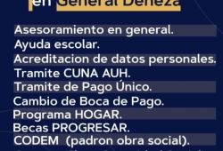 ESTE MIÉRCOLES 26 DE NOVIEMBRE, OPERATIVO ANSES