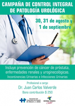 LA DIRECCIÓN DEL HOSPITAL DE LA COMUNIDAD "RINALDO J. MAINO", ATIENDE SU SALUD.