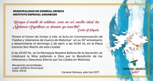 2 de Abril - UNA FECHA DE PROFUNDA REFLEXIÓN