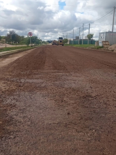 AVANCE DEL MANTENIMIENTO EN CALLE LA RIOJA ALTA