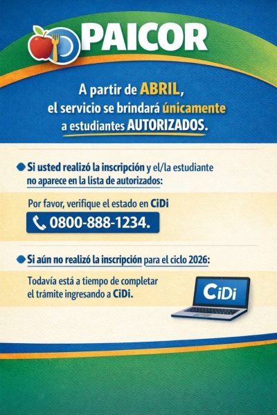 PAICOR - VERIFIQUE SU ESTADO A TRAVÉS DEL CIDI (Ciudadano Digital)