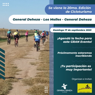 20° EDICIÓN DE CICLOTURISMO.