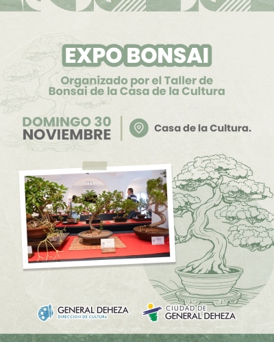 EXPO BONSAI 2025 EN CASA DE LA CULTURA