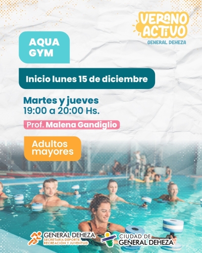 ESTE VERANO MOVETE DENTRO Y FUERA DEL AGUA