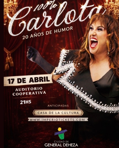 100% CARLOTA. ¡20 AÑOS DE HUMOR!