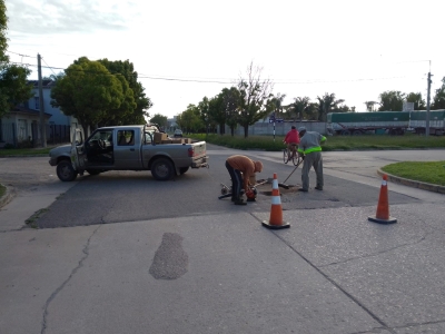 CONTINUAMOS CON TAREAS DE BACHEO