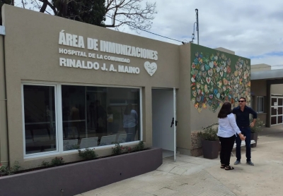 VACUNATORIO HOSPITAL DE LA COMUNIDAD "DR. RINALDO J. A. MAINO"
