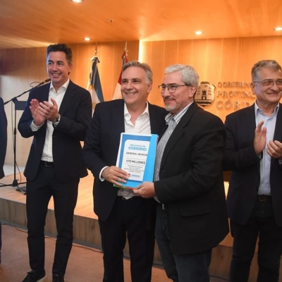 GENERAL DEHEZA RECIBIÓ 70 MILLONES DE PESOS PARA PAVIMENTO