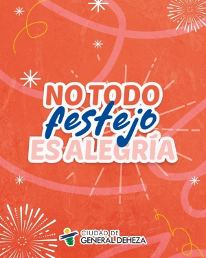 NO TODO FESTEJO ES ALEGRÍA