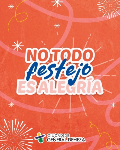 NO TODO FESTEJO ES ALEGRÍA