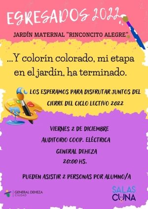 EL JARDÍN MATERNAL "RINCONCITO ALEGRE" Y SU FIESTA.