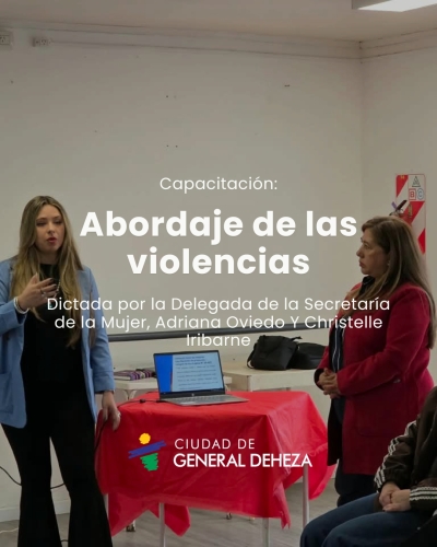 Capacitación: abordaje de las violencias