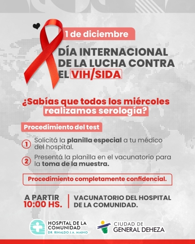 DÍA INTERNACIONAL DE LA LUCHA CONTRA EL SIDA