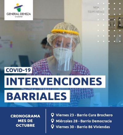 INTERVENCIONES BARRIALES.