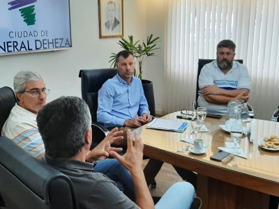 EDUARDO PIZZI RECIBIÓ A GUSTAVO MASSOTTI DEL GOBIERNO DE CÓRDOBA