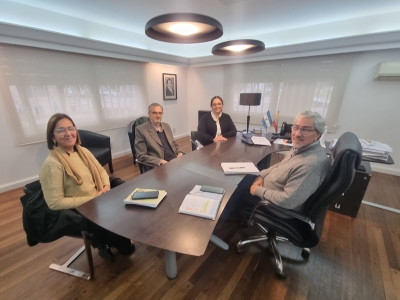 Reunión clave con Leonardo Farina, director de PAMI UGC Río Cuarto.