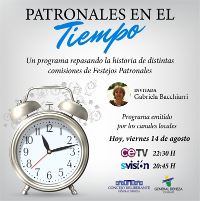 PATRONALES EN EL TIEMPO.