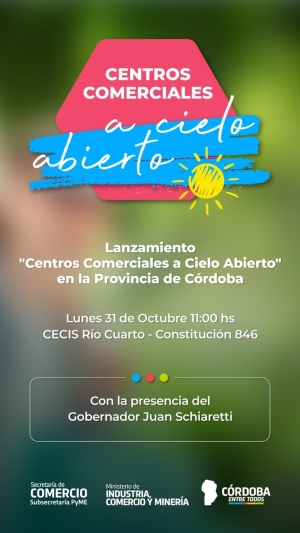 CENTROS COMERCIALES A CIELO ABIERTO.