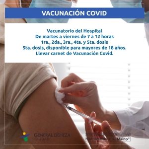 VACUNACÓN COVID.