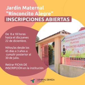 JARDÍN MATERNAL "RINCONCITO ALEGRE"