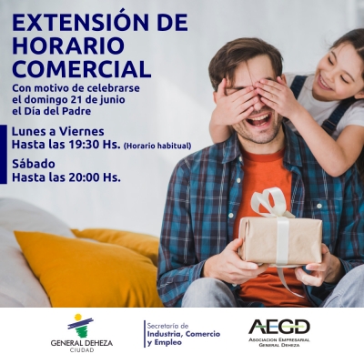 EXTENSIÓN DE HORARIO COMERCIAL.