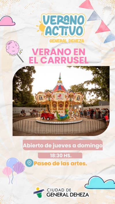 VENÍ AL CARRUSEL DE JUEVES A DOMINGO