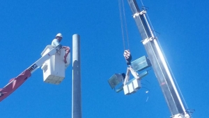EL INTENDENTE FRANCO MORRA VISITÓ OBRAS EN LA CIUDAD