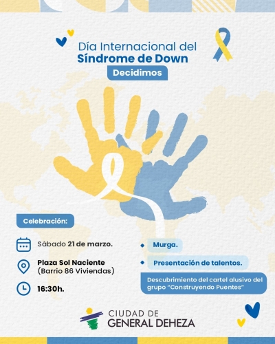 21 DE MARZO - DÍA INTERNACIONAL DEL SÍNDROME DE DOWN