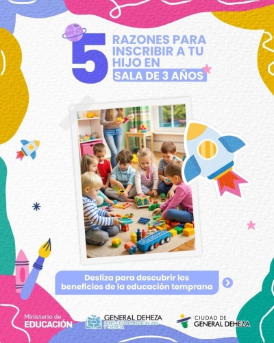 Sala de 3 años: Un paso importante en la educación de tu hijo/a
