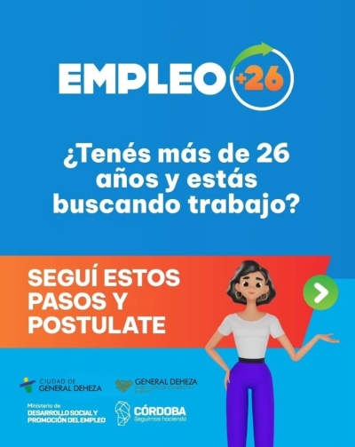 EMPLEO +26 - INFORMACIÓN Y POSTULACIONES