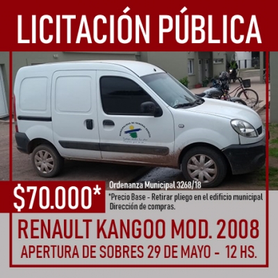 LICITACIÓN PÚBLICA