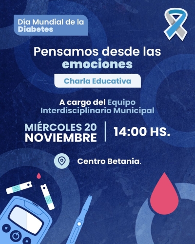 EN EL MARCO DEL DÍA MUNDIAL DE LA DIABETES