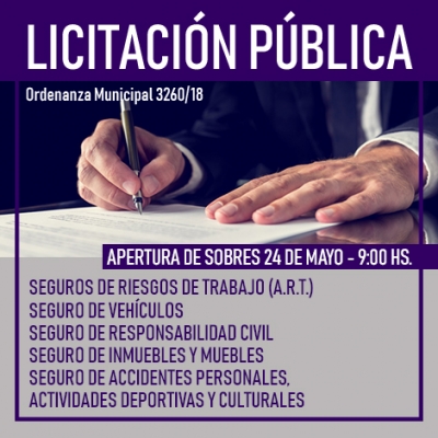LICITACIÓN PÚBLICA