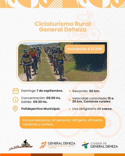 22° CICLOTURISMO GENERAL DEHEZA - LOS MOLLES