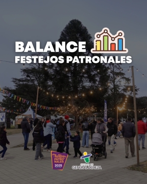 BALANCE DE FESTEJOS PATRONALES 2025