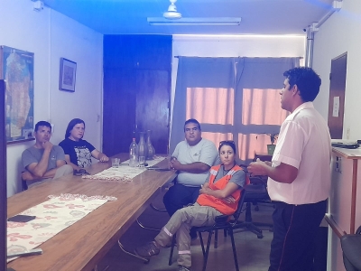 INSPECTORES DE TRÁNSITO REALIZARON EL CURSO DE PRIMEROS AUXILIOS