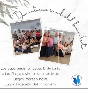 DÍA INTERNACIONAL DEL BUEN TRATO A LOS ADULTOS MAYORES.