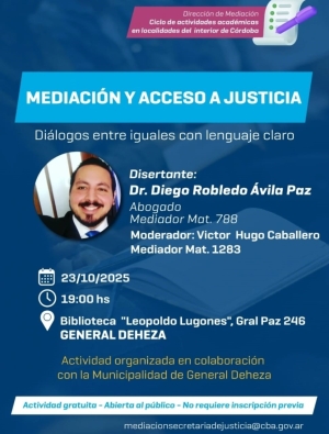 MEDIACIÓN Y ACCESO A LA JUSTICIA
