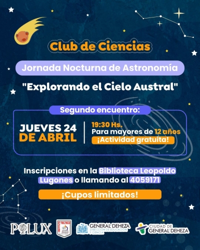 CLUB DE CIENCIAS, SEGUNDO ENCUENTRO