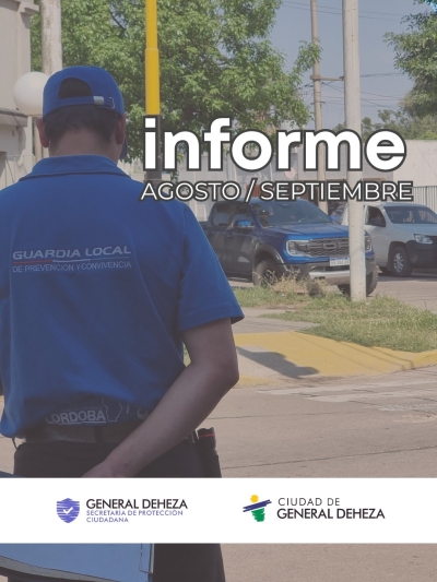 INFORME DE PROTECCIÓN CIUDADANA AGOSTO Y SEPTIEMBRE 2025