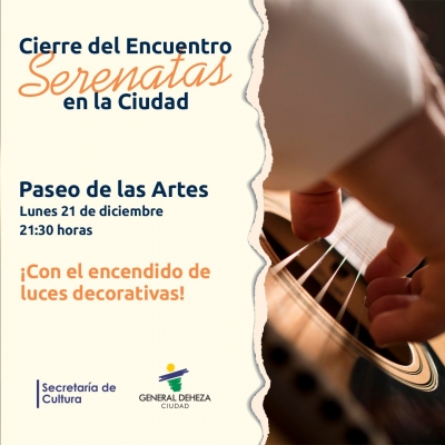 DE SERENATAS, HOY EN PASEO DE LAS ARTES.
