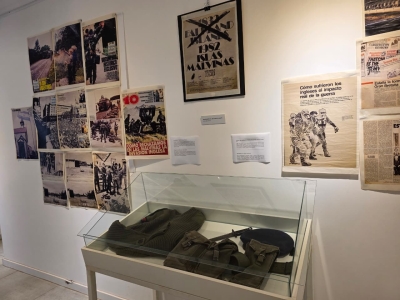 MUESTRA SOBRE LA GUERRA DE MALVINAS EN CASA DE LA CULTURA