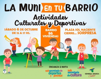 LA MUNI EN TU BARRIO PASÓ POR BARRIO 86 VIVIENDAS