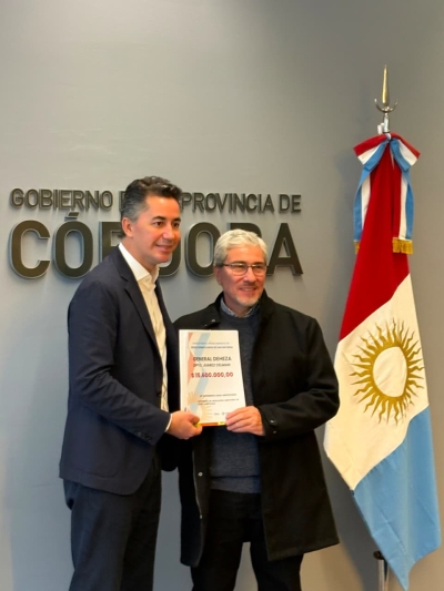 Fondos para Red de Distribución Domiciliaria de Gas.