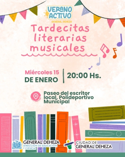 TARDECITAS LITERARIAS MUSICALES