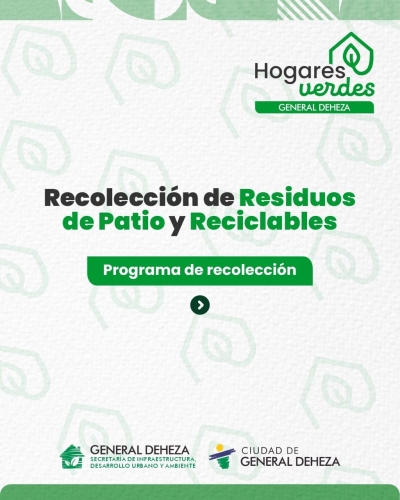 RECOLECCIÓN DE RESIDUOS DE PATIO Y RECICLABLES