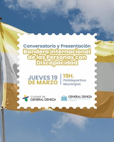 CONVERSATORIO BANDERA INTERNACIONAL DE LAS PERSONAS CON DISCAPACIDAD