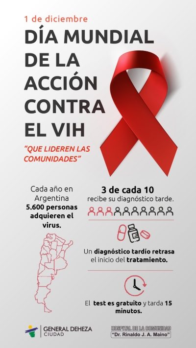 DÍA MUNDIAL DE ACCIÓN CONTRA EL SIDA.
