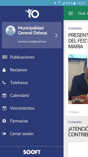 MUNICIPALIDAD DE GENERAL DEHEZA ESTÁ EN TU CELULAR
